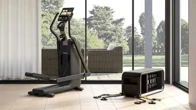 Technogym Elliptical + Technogym Bench