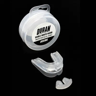 PROTECTOR BUCAL DOBLE EN CAJA PLASTICA