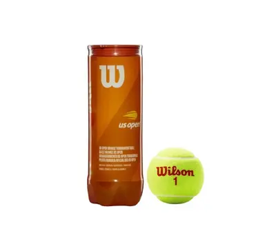 LATA DE 3 BOLAS DE TENIS DEL TORNEO NARANJA DEL US OPEN