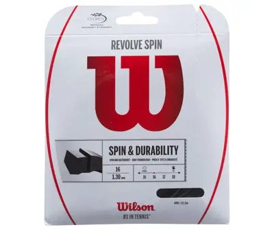 SET DE CUERDA WILSON REVOLVE SPIN DE 12 MTS