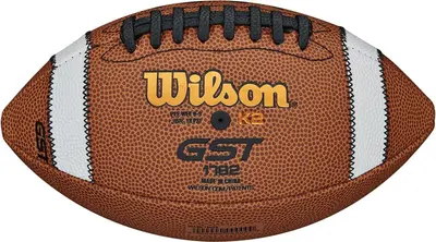 Balón de fútbol americano Wilson GST de material sintético compuesto, Neutral