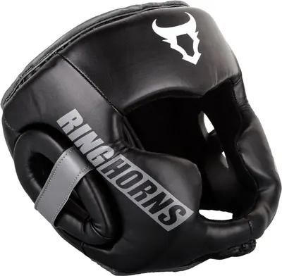 CASCO DE BOXEO RIGHORNS CHARGER BLACK