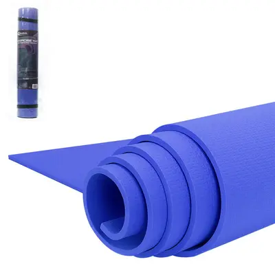 COLCHONETA YOGA MAT EVA BLUE 6MM X 173CM X 60CM