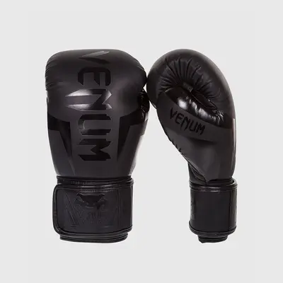 GUANTES BOXEO ELITE NEGRO