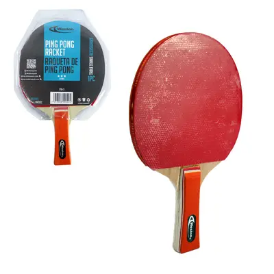 RAQUETA PING PONG + 2 PELOTAS 3/4