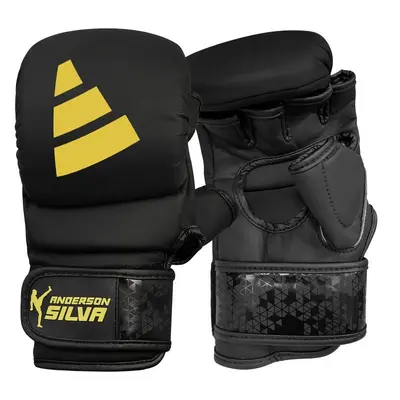 GUANTES ARTES MARCIALES SILVA 50 BLACK/BLACK/YELLOW